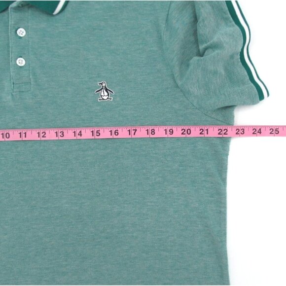 Lot of 2 Penguin by MunsingWear Men’s Polo Shirts XL Green Red Short Sleeve Y2K - Picture 12 of 16